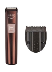 MOSER Li+pro2 Mini Professional Cordless Hair Trimmer Brown/Silver