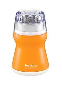 Moulinex Electric Coffee Grinder 0.05 kg AR1100 Orange/White/Clear