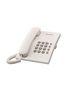 Panasonic Corded Single Line Telephone White
