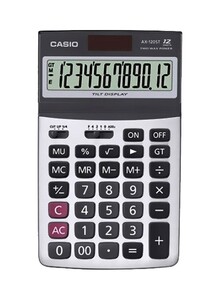 CASIO Ax-120ST Calculator Black/Silver