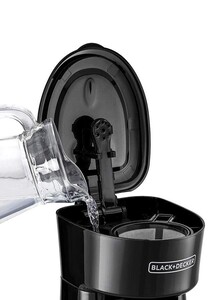 BLACK+DECKER Coffee Maker With Travel Mug 360 ml 650 W DCT10-B5 Black/Silver