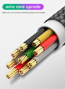 Jellico Lightning USB Data Cable 1.2meter Multicolour