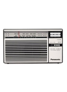 Panasonic Dual Band Portable Radio R-218DDGC-S Silver/Black