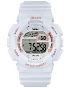 ASTRO Kid's Digital White Dial Watch - A22911-PPWW