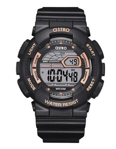 ASTRO Kid's Digital Black Dial Watch - A22911-PPBBK