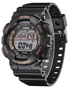 ASTRO Kid's Digital Black Dial Watch - A22911-PPBBK