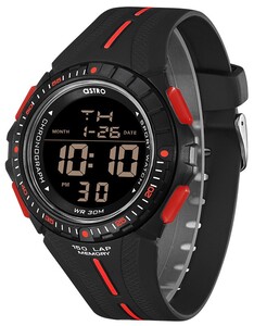 ASTRO Kid's Digital Black Dial Watch - A22913-PPBBR