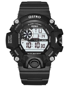 ASTRO Kid's Digital Black Dial Watch - A22914-PPBB