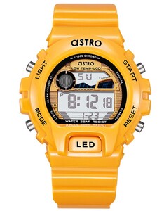 ASTRO Kid's Digital Orange Dial Watch - A22915-PPYY