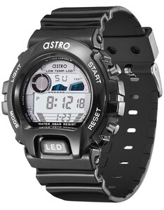 ASTRO Kid's Digital Black White Dial Watch - A22915-PPBB