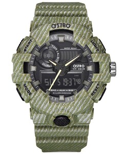 ASTRO Kid's Analog+digital Camo Black Dial Watch - A20806-PPHB