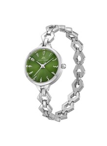 ساعة كينيث سكوت للنساء بمينا اخضر انالوج - K23508-SBSG