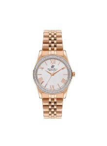 Beverly Hills Polo Club Women's Analog Silver Dial Watch - BP3383C.430