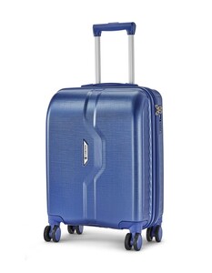 CARLTON Oslo Blue Hardside Casing 55cm Cabin Bag - CA OSLO55CBT