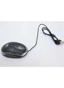 Heatz Wired Optical Mouse Black