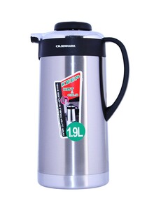 Olsenmark Hot And Cold Vacuum Flask Silver/Black 1.9L