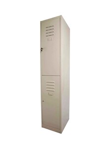 Godrej Double Door Locker File Cabinet Beige 38x183x45.7centimeter