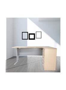 Mahmayi Modern Office Workstation Desk Multicolour 160x75x120cm