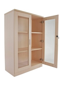 Mahmayi Carre Cabinet Oak 120x80x40centimeter