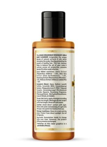 Khadi Organique Herbal Natural Rosemarry Amla Hair Shampoo 210 Ml
