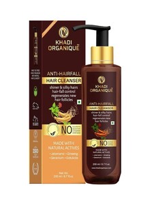 Khadi ORGANIQUE Anti Hair Fall Hair Cleanser 200ml Khadi ORGANIQUE Anti Hair Fall Hair Cleanser 200ml
