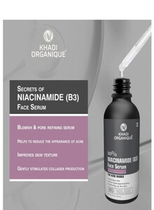 Khadi Organique 10% Niacinamide (B3) Face Serum 30 ml