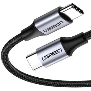 UGREEN USB-C to C Cable | Alu Case | Nylon Braided | 3A PD 60W Fast Charging | 2m | BK UGREEN USB-C to C Cable | Alu Case | Nylon Braided | 3A PD 60W Fast Charging | 2m | BK