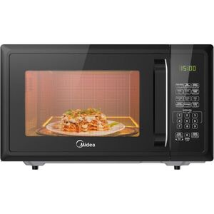 Midea 25L Digital Solo Microwave Oven with 10 Power Levels| 900W| Electronic Touch Control| Child-Safety-Lock| Defrost Function| Fast Reheat| Pull Open Door Handle| Good for Home & Office| EM925A2GUBK Midea 25L Digital Solo Microwave Oven with 10 Power Levels| 900W| Electronic Touch Control| Child-Safety-Lock| Defrost Function| Fast Reheat| Pull Open Door Handle| Good for Home & Office| EM925A2GUBK