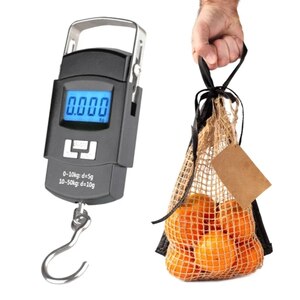 Electronic Scale Up To 50 Kg Krawn Kw-46039 Weight Scale - Black Electronic Scale Up To 50 Kg Krawn Kw-46039 Weight Scale - Black