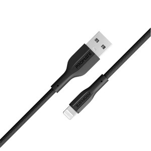 High Tensile Strength Data & Charge Cable For Apple Devices, Promate Xcord-Ai.Black 1 Meter High Tensile Strength Data & Charge Cable For Apple Devices, Promate Xcord-Ai.Black 1 Meter