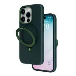 Iphone 15 Pro, Levelo Verona Pc + Tpu Magsafe Kickstand Matte Cover Iphone 15 Pro, Levelo Verona Pc + Tpu Magsafe Kickstand Matte Cover