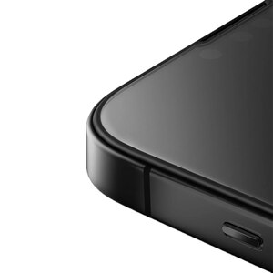 واقي شاشة زجاجي لجهاز آيفون 14 برو، UNIQ Optix Matte - شفاف