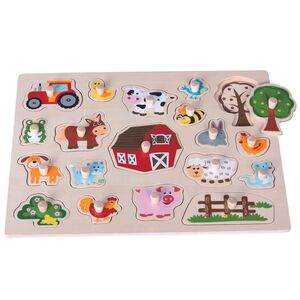 لعبة أحجية مزرعة ليلين من كيدكرافت - حجم كبير لعبة أحجية مزرعة ليلين من كيدكرافت - حجم كبير