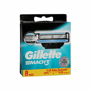 Gillette Mach 3 Blades 8'S