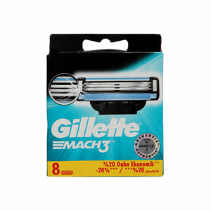 Gillette Mach 3 Blades 8'S