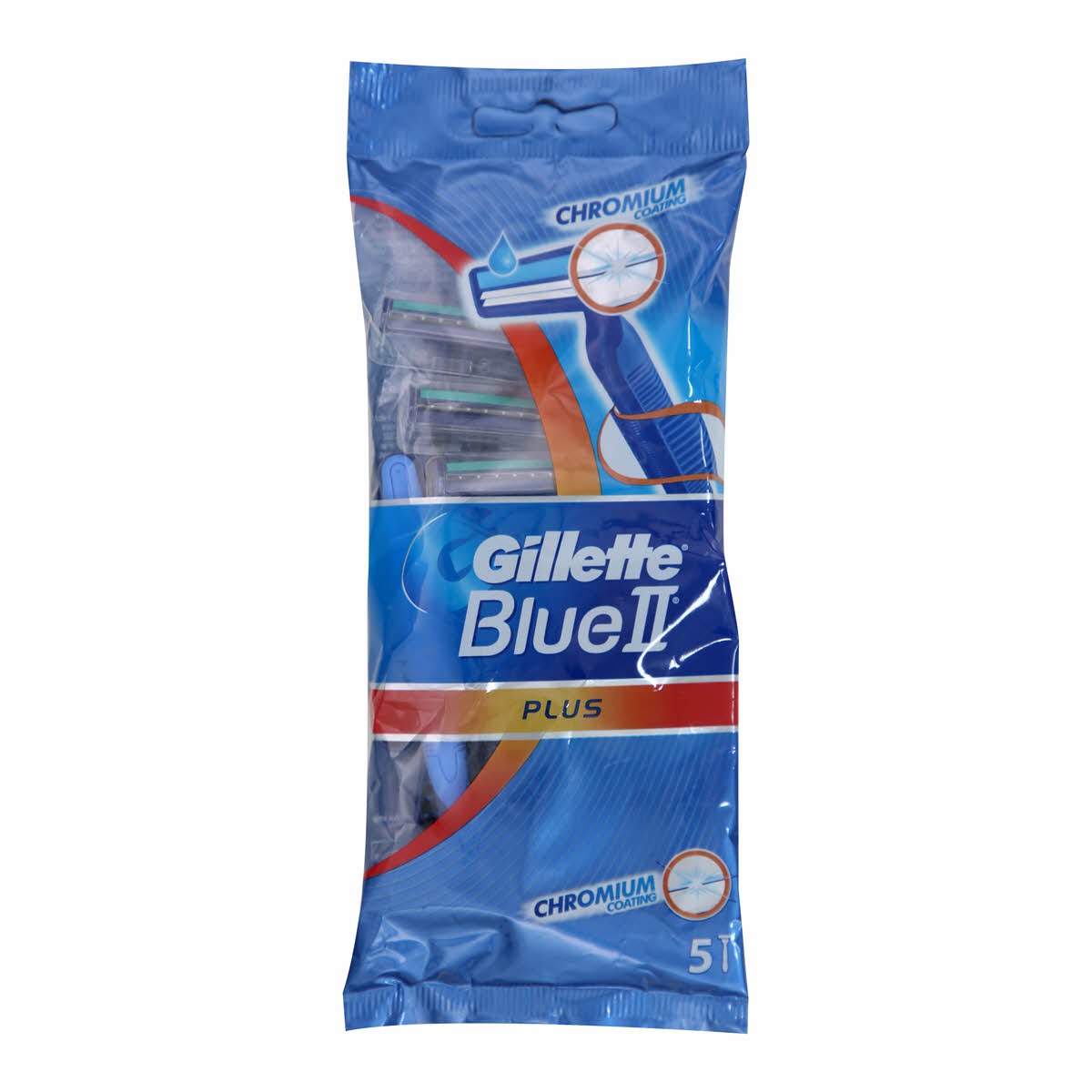 Gillette Razor Blue Ii Plus 5+2 Pcs | Sharjah Co-operative Society