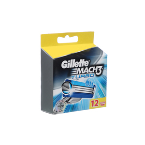 Gillette Mach3 Turbo Blade 12'S