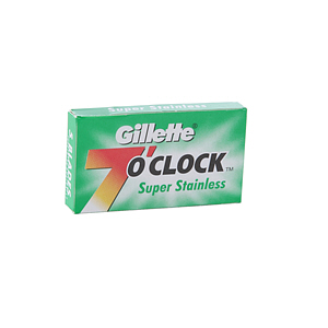 Gillette 7 O'Colck Stainless Blade 5Blade