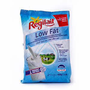 Regilait Instant Milk Powder Low Fat 400 g