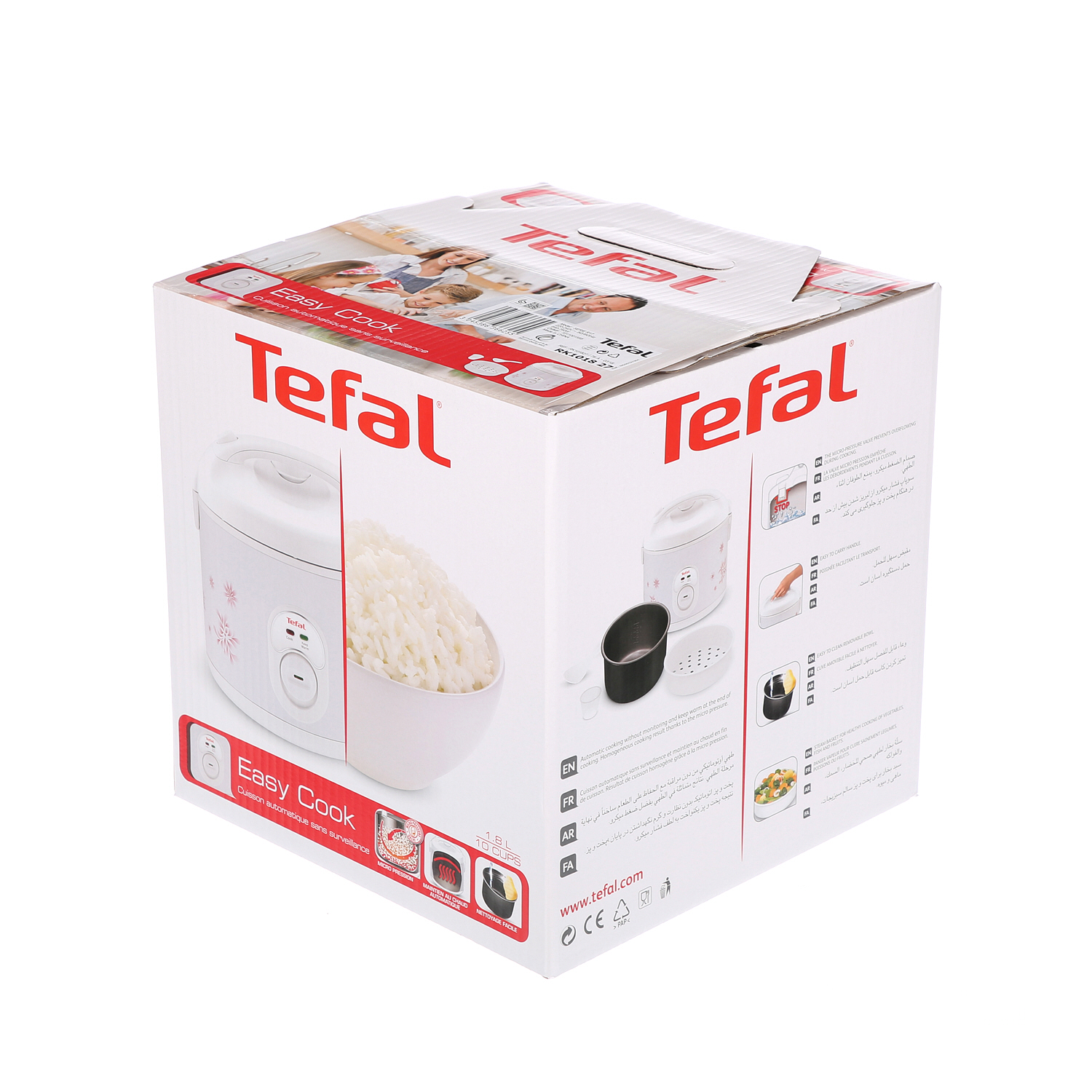 Tefal Easy Cook Rice Cooker 10 Cups 600W