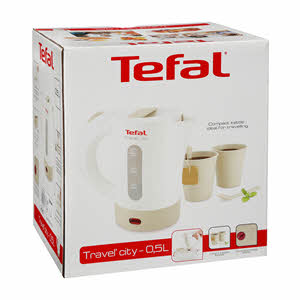Tefal Travel Kettel  0.5Ltr + 2 Cups + 2 Spoon