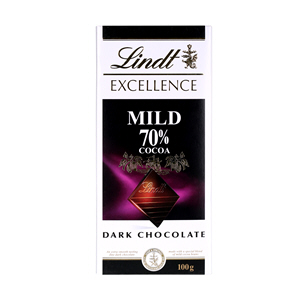 Lindt Excellence Dark 70% Mild Cocoa 100gm