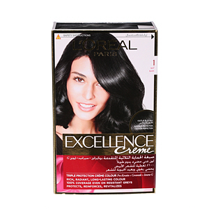L'Oreal Excellence Haircolor Cream Black 1