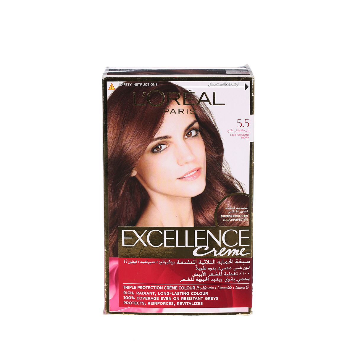 L'Oreal Excellence Haircolor Light Mahogany Brown  | Sharjah  Co-operative Society