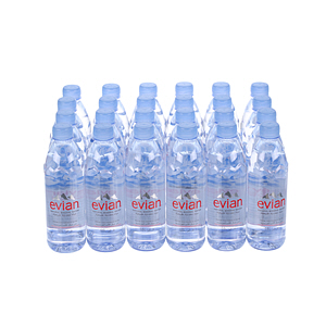 Evian Mineral Water Prestige 500 ml × 24 Pack