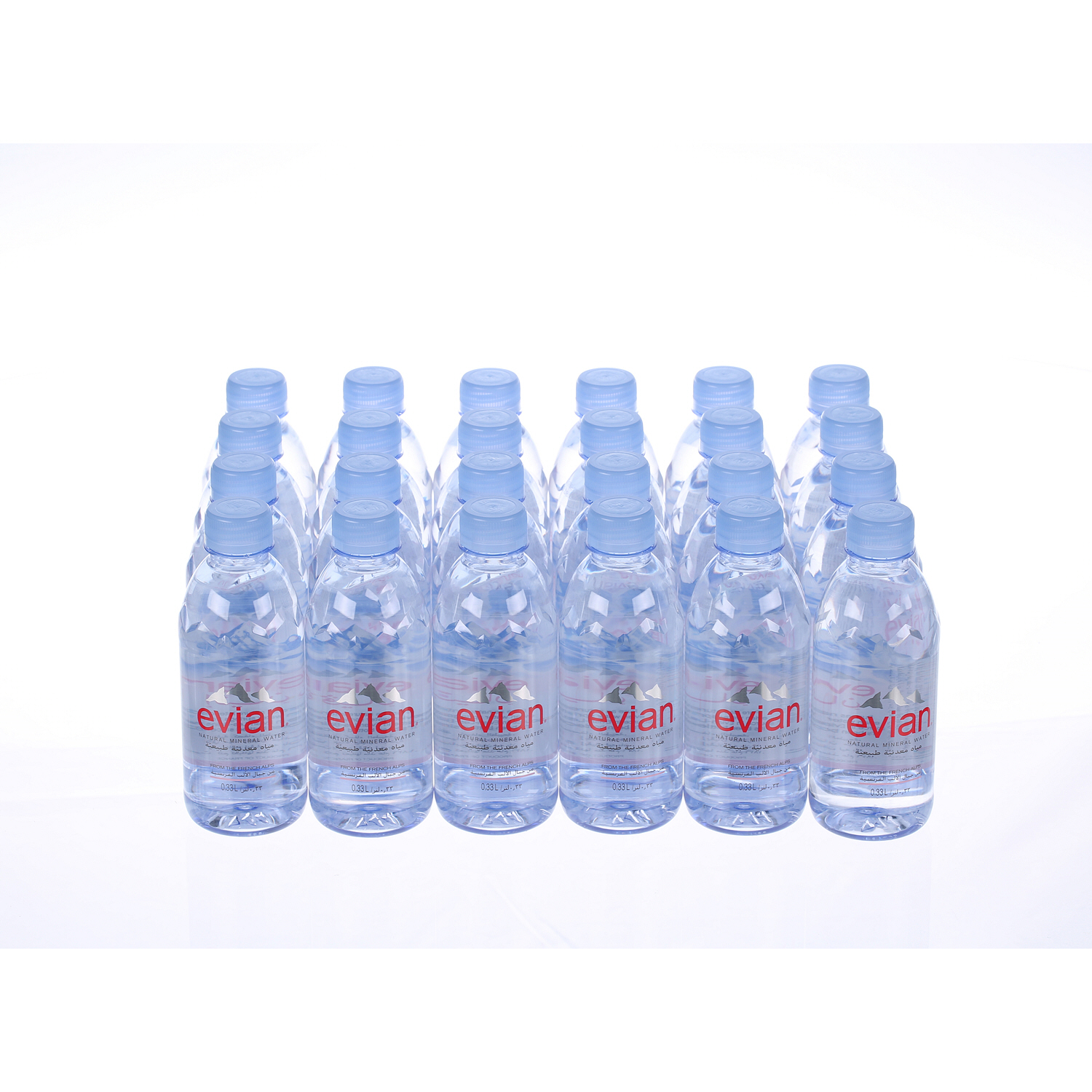 Evian Mineral Water Prestige 330 ml × 24 Pack