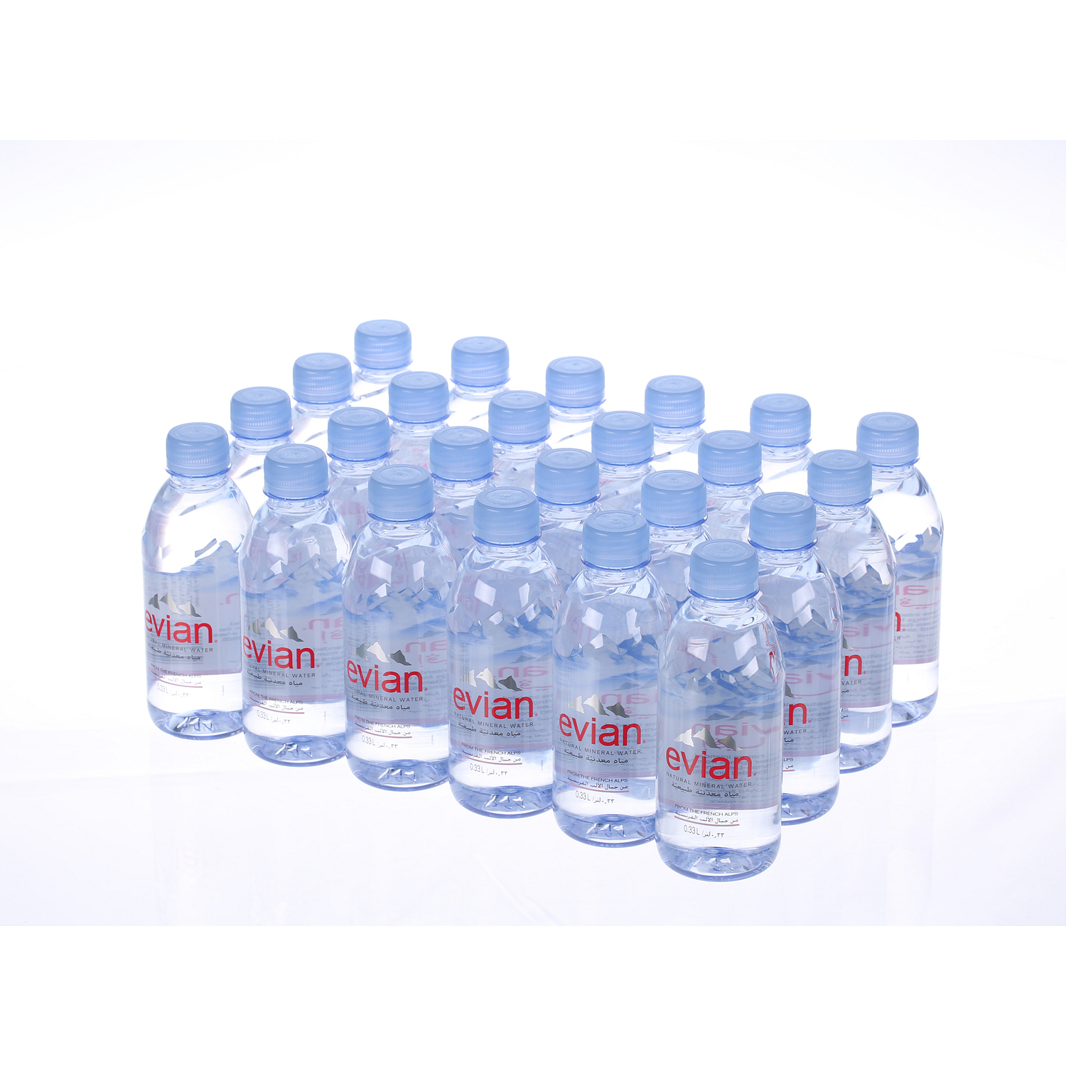 Evian Mineral Water Prestige 330 ml × 24 Pack