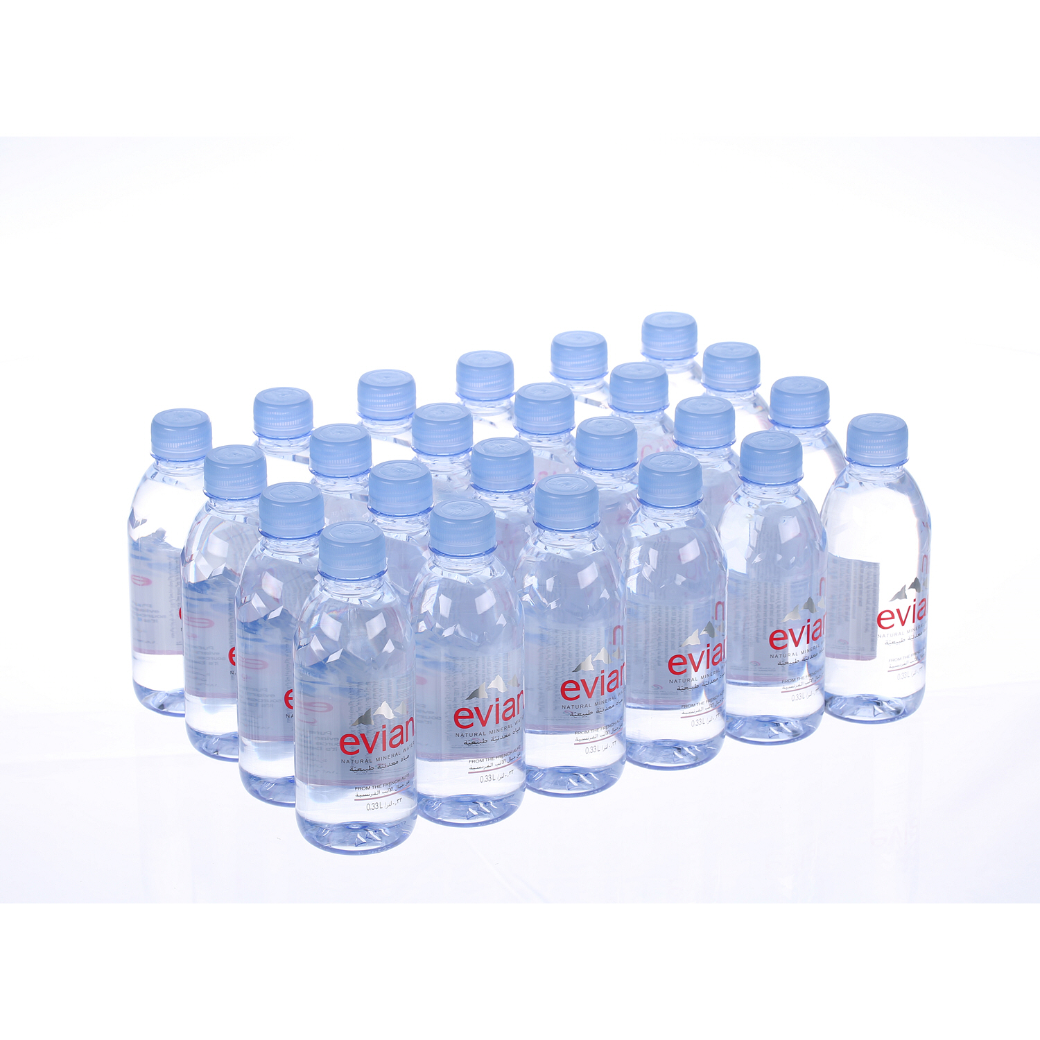 Evian Mineral Water Prestige 330 ml × 24 Pack