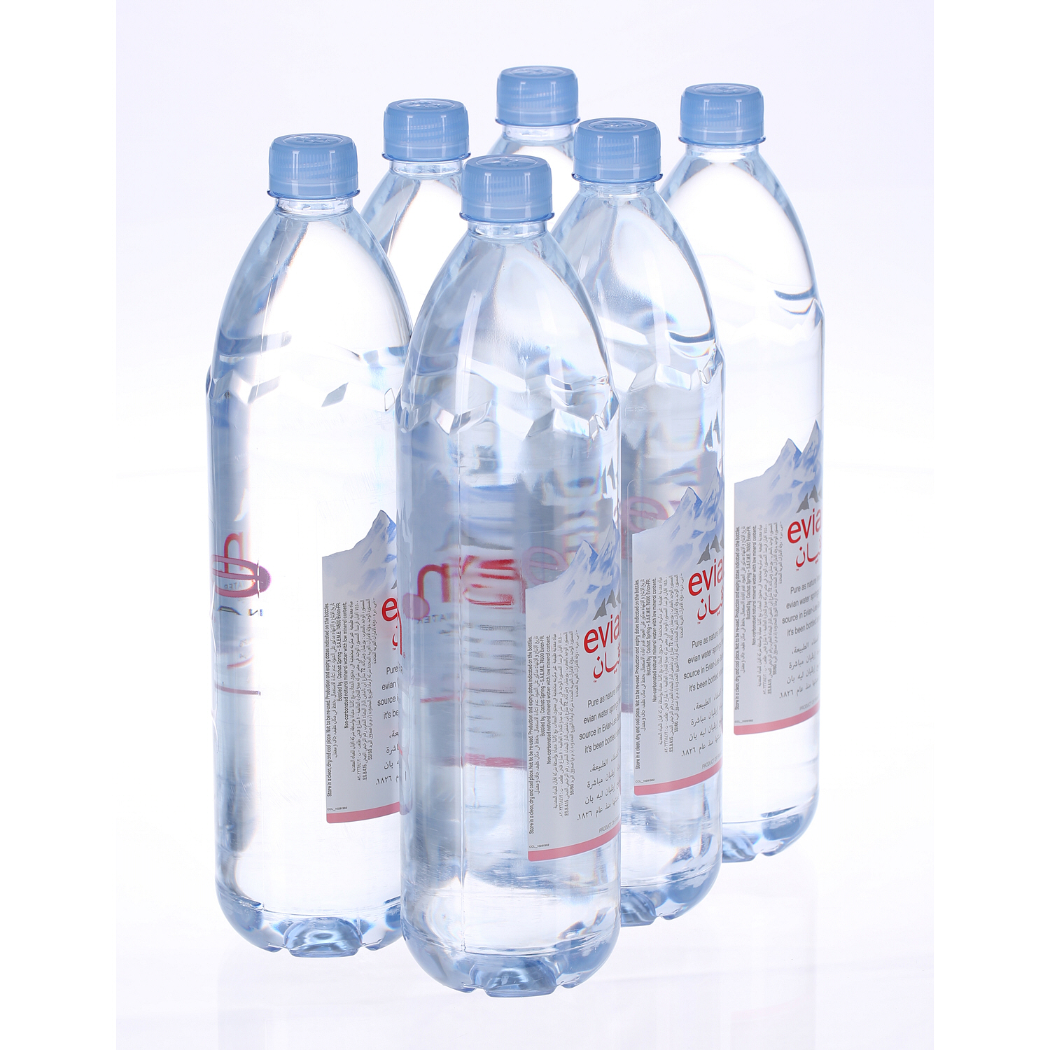 Evian Mineral Water 1.5Ltr X 6'S