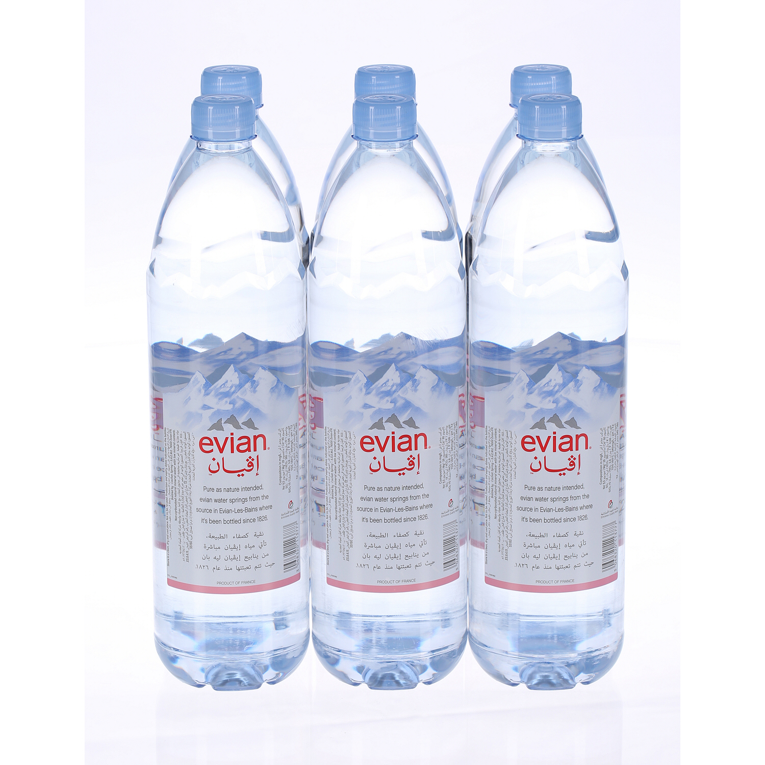 Evian Mineral Water 1.5Ltr X 6'S